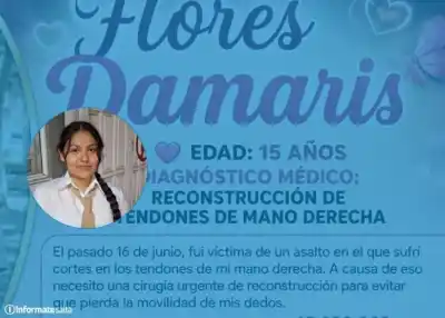 La desesperada carrera de una adolescente de Tartagal para recuperar el movimiento de su mano