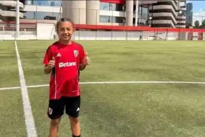 La niña de 12 años que dejó Concordia para firmar con River y ya convirtió su primer gol