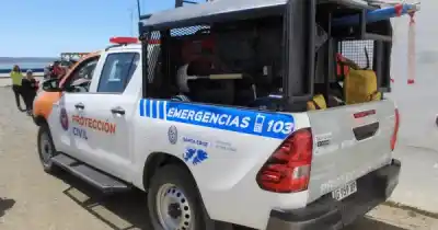 El agua no da tregua en Río Gallegos: así asisten a las familias anegadas