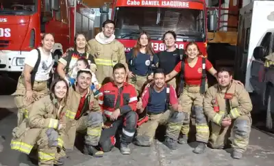 ¿Soñás con ser bombero? 25 de Mayo abre las puertas de su Escuela de Cadetes