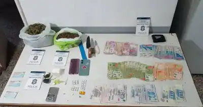 Berisso: detuvieron a un hombre tras una denuncia de violencia de género y le hallaron un arsenal narco