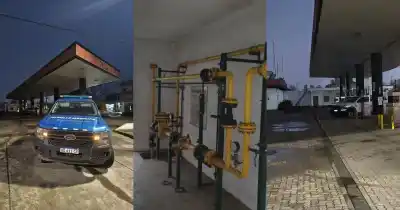 Alarma en Lisandro Olmos: intentaron robar caños de gas en una ex estación de GNC y temen una tragedia