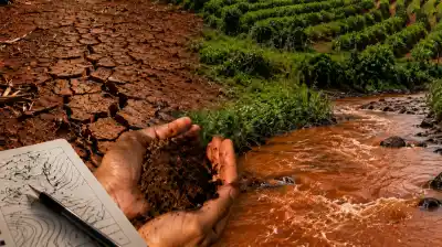El ingeniero que vio los arroyos rojos: "Estamos perdiendo el suelo"