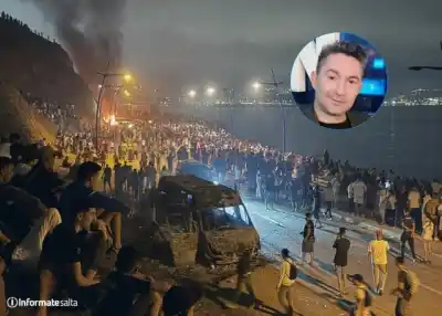 El drama de Ceuta: un periodista español revela en Salta la cifra que impacta a España