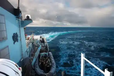 El HMS Medway y un A400M: así fue el nuevo despliegue militar británico en Malvinas