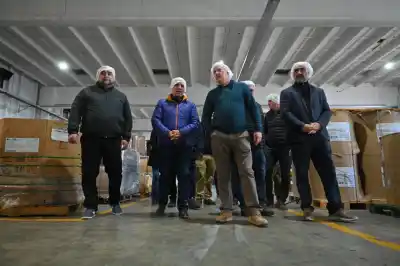 El dato que sorprendió a Poggi en su visita a Poligraf: un récord que duró 40 años
