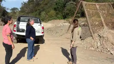Inspección sorpresa en Cevil Redondo: ¿qué buscan en las ex cavaciones mineras?