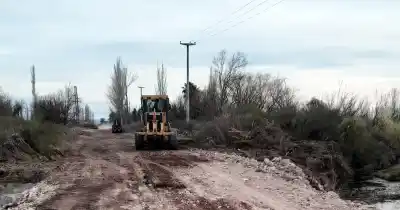 El paso sobre el río Diamante que quedó destruido y ahora San Rafael intenta rescatar