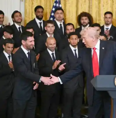 El encuentro que todos esperaban: Messi y Trump, bromas y una pregunta incómoda en la Casa Blanca