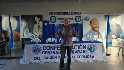 El gremialista que seguirá tejiendo puentes: Alarcón renovó su mandato en la CGT Formosa