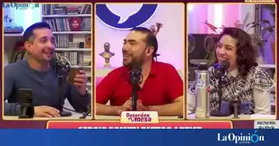 El insólito desorden que sacudió la mesa de Sergio Gómez