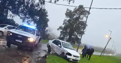 Tres mujeres heridas tras un violento choque en Arana: una nena de 12 años fue trasladada al Hospital de Niños