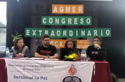 Docentes entrerrianos ponen en alerta al gobierno: exigen paritaria y rechazan los alimentos ultraprocesados