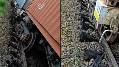 Descarriló un tren cargado de cemento y la policía montó custodia en plena vía
