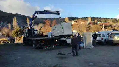 Refuerzan la seguridad energética del Hospital de Esquel con un generador de 340 kVA