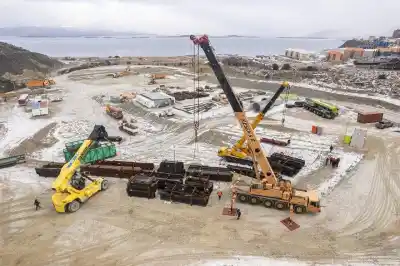 El megaproyecto energético que transformará Ushuaia: ya llegaron 4.500 toneladas de equipamiento