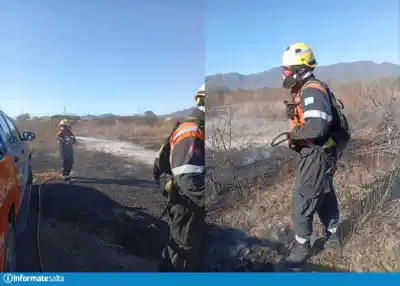 El viento zonda volvió a Salta y dejó un saldo preocupante: siete focos de incendio y techos volados