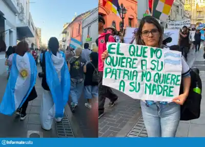 Salta se movilizó contra la ley de tierras: “Argentina no se vende”