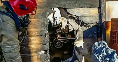 Un susto en Caleta Olivia: el fuego pudo terminar en tragedia