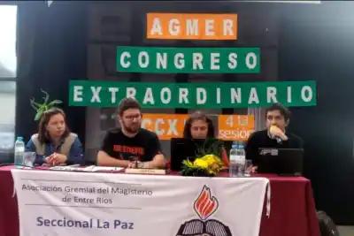 AGMER afiló sus herramientas: el Congreso lo facultó para endurecer las medidas y no descarta nuevas acciones