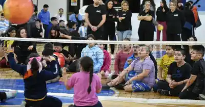 El CePARD fue sede de una jornada que unió deporte e inclusión en Santa Cruz