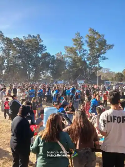 Fiesta en Huinca Renancó: un domingo pensado para los más chicos