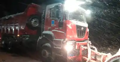 Alerta naranja: cortan la Ruta 40 en Chubut y advierten por acumulación de nieve