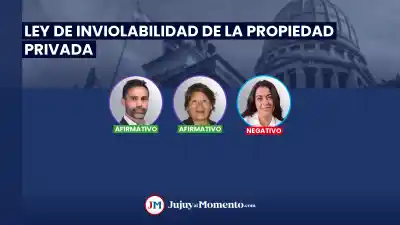 Media sanción a la ley de Inviolabilidad de la Propiedad Privada: el voto de los senadores jujeños