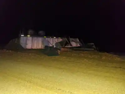 Volcó un camión en la Ruta 38 y el conductor murió: qué se sabe hasta ahora