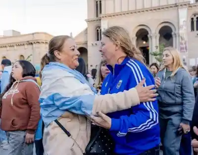 Marcha en La Rioja: el duro mensaje de Pedrali contra la ley que impulsa el Gobierno