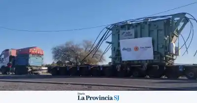 El coloso de 185 toneladas que promete revolucionar la energía en San Juan