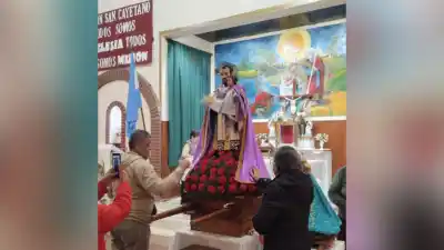 Fe y desesperación en Palpalá: los fieles que le piden a San Cayetano lo que el país no les da