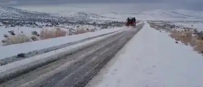 Alerta naranja: las nevadas que complican a Chubut y el detalle que preocupa