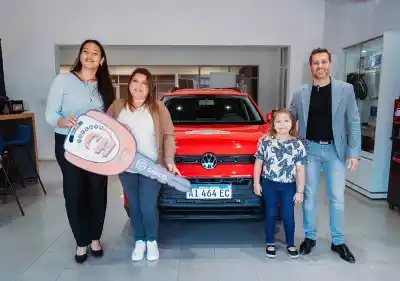 Una vecina de Resistencia se quedó con el Volkswagen 0 km del Bono Bienal y no pudo contener la emoción