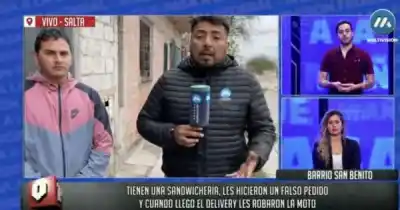 Falso pedido, robo y una comisaría cerrada: la pesadilla de un emprendedor salteño
