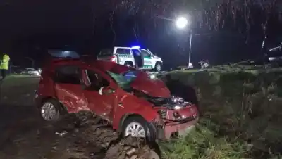 El dramático rescate en la Ruta 40 tras el choque que dejó seis heridos en El Bolsón