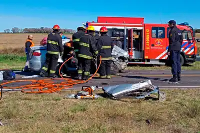 Colisión en la Ruta 101: hay heridos y un operativo de rescate que mantiene en vilo a Speluzzi
