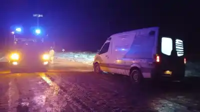 Noche de terror en Sierra Barrosa: dos petroleros atrapados en un zanjón helado fueron rescatados con hipotermia