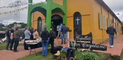 El pedido que colmó la Capilla San Cayetano en Apóstoles: ¿qué fue lo que más pidieron los fieles?