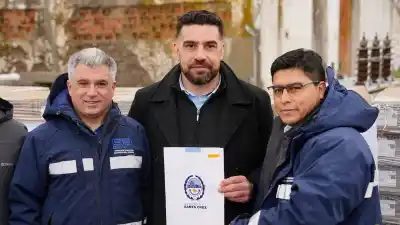 Cañadón Seco: 100 luminarias LED para modernizar el alumbrado público