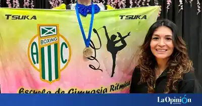 La gimnasta santacruceña que dejó heladas a más de 400 rivales y se llevó el oro nacional