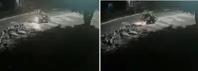 Un joven motociclista chocó contra una obra abandonada en Banda del Río Salí: su estado es grave