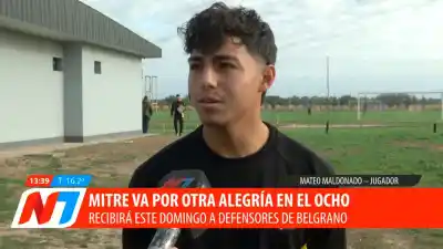 El secreto de Maldonado para que Mitre vuelva a festejar en casa