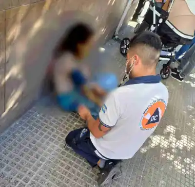 Una menor de 15 años sufrió una Lipotimia en el microcentro de Monteros
