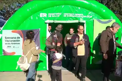 El operativo que acercó el Estado a San Agustín y ahora recorrerá Paraná cada 15 días