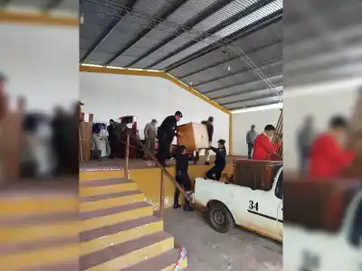 El Soberbio: 41 familias volvieron a sus casas tras la crecida del río