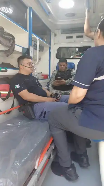 Rescataron a dos abuelos de un incendio en plena mañana: el heroico operativo que evitó una tragedia
