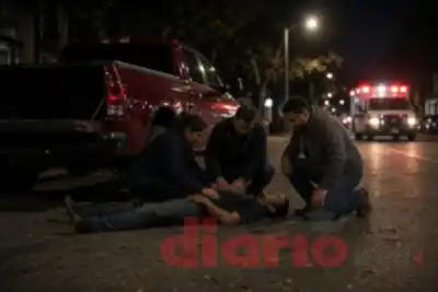 Trágico final: un joven murió tras caer de una camioneta y golpearse la cabeza