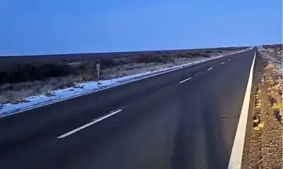 Alerta en Chubut: nieve y barro complican las rutas y piden extremar cuidados