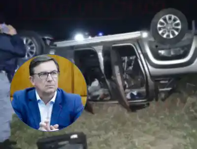 Grave accidente en Sáenz Peña: lo que encontraron los médicos al recibirlo